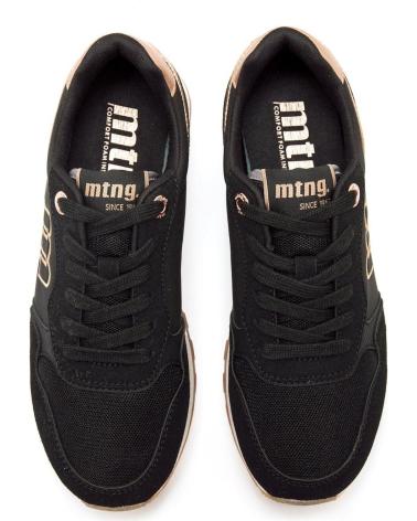 ZAPATILLAS CASUAL MTNG 60909 PARA HOMBRE NEGRO