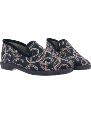 PANTOFOLE DOCTOR CUTILLAS MODELLO 325 BLU NAVY MARINO