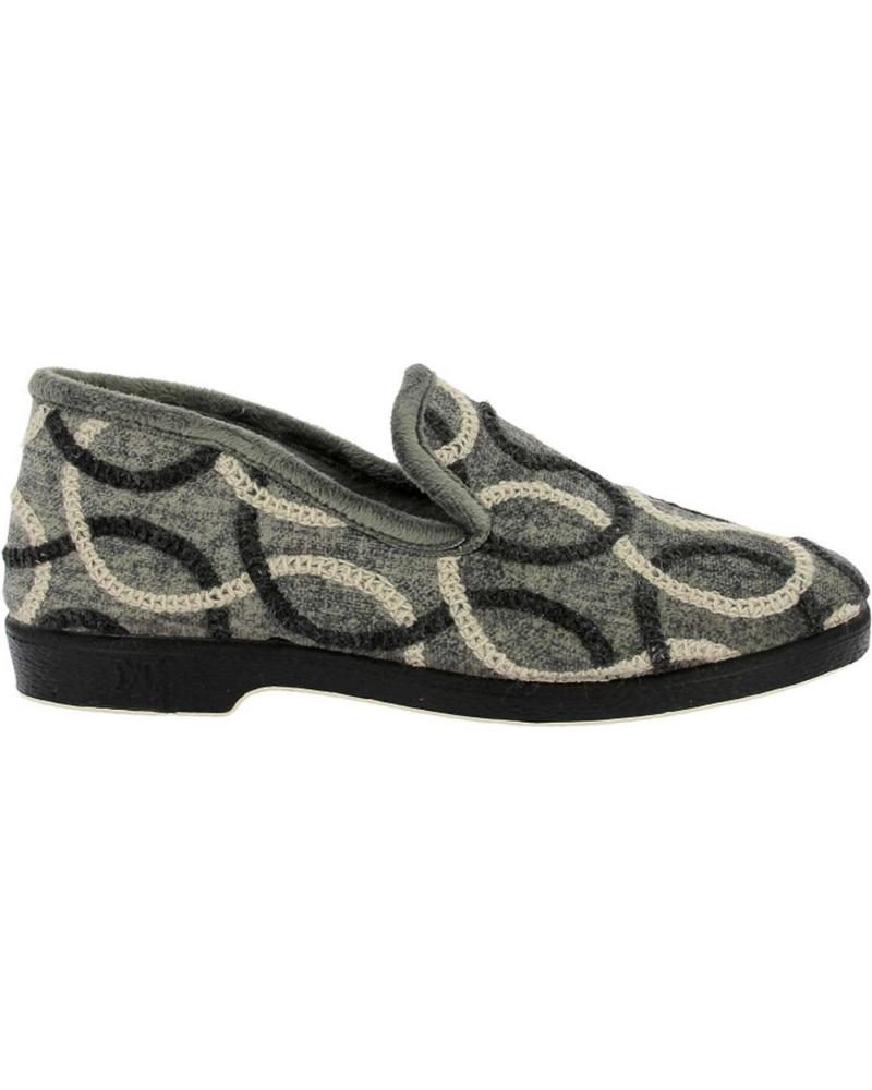 PANTOFOLE DOCTOR CUTILLAS MODELLO 325 ANTRACITE ANTRACITA