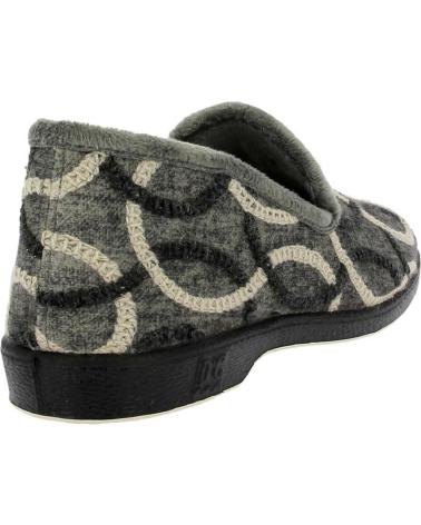 PANTOFOLE DOCTOR CUTILLAS MODELLO 325 ANTRACITE ANTRACITA