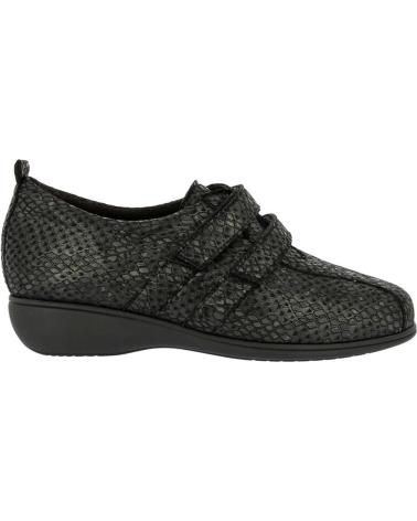 D`CUTILLAS SCARPE SPORTIVE DONNA MODELLO 53581 VELCRO NERO NEGRO