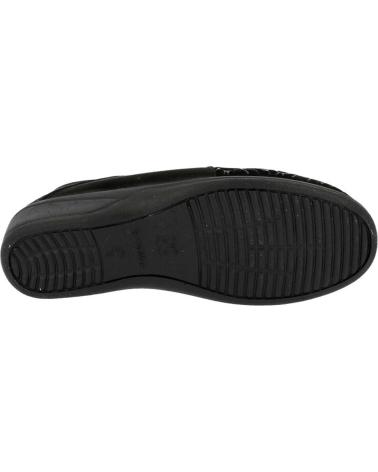 PANTUFLAS D'CUTILLAS MUJER MODELO 783A ESTAMPADO NEGRO NEGRO