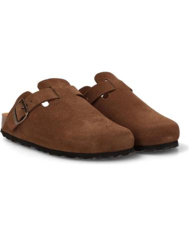 KESLEM HERREN CLOGS IN BRAUN MARRON