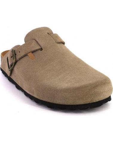 KESLEM HERREN CLOGS IN TAUPE TAUPE