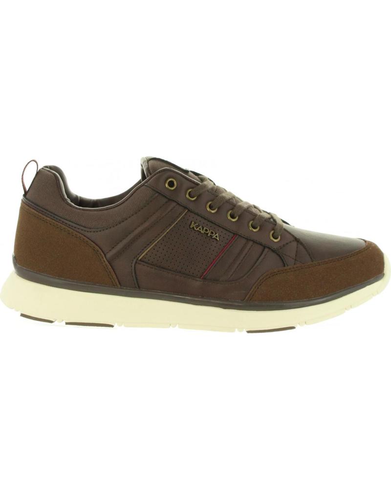 Sapatos de Homem KAPPA 303WBU0 SIMEHUS 910 DK BROWN
