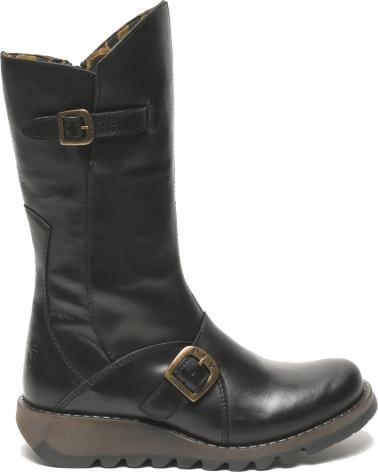 FLY LONDON BOTA MUJER MES2 - NEGRO