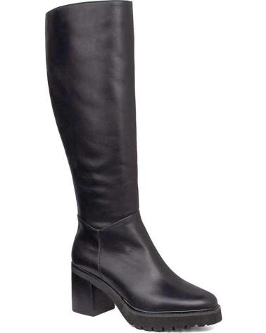 BOTAS CALLAGHAN MUJER 679965 SING TACÓN BLOQUE NEGRAS NEGRO
