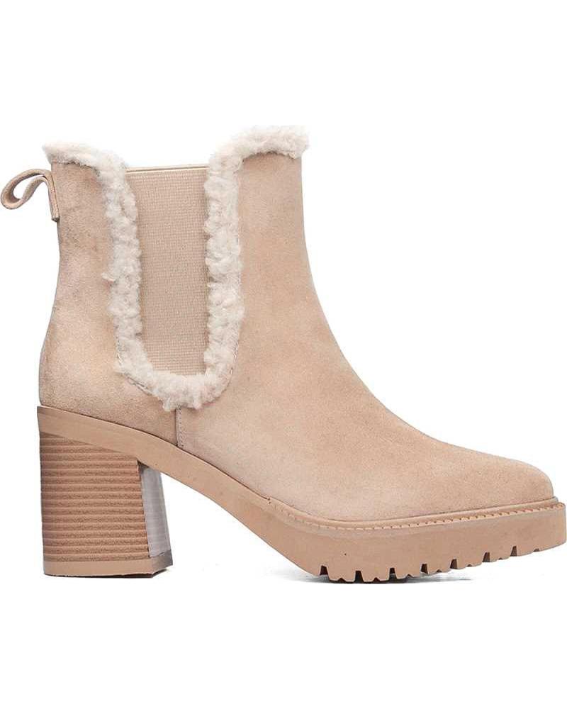 BOTINES CALLAGHAN MUJER 679969 SING FORRO BORREGUITO HUMMUS HUMMUS