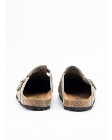 KESLEM ZUECO DESTALONADO PARA MUJER EN COLOR GRIS