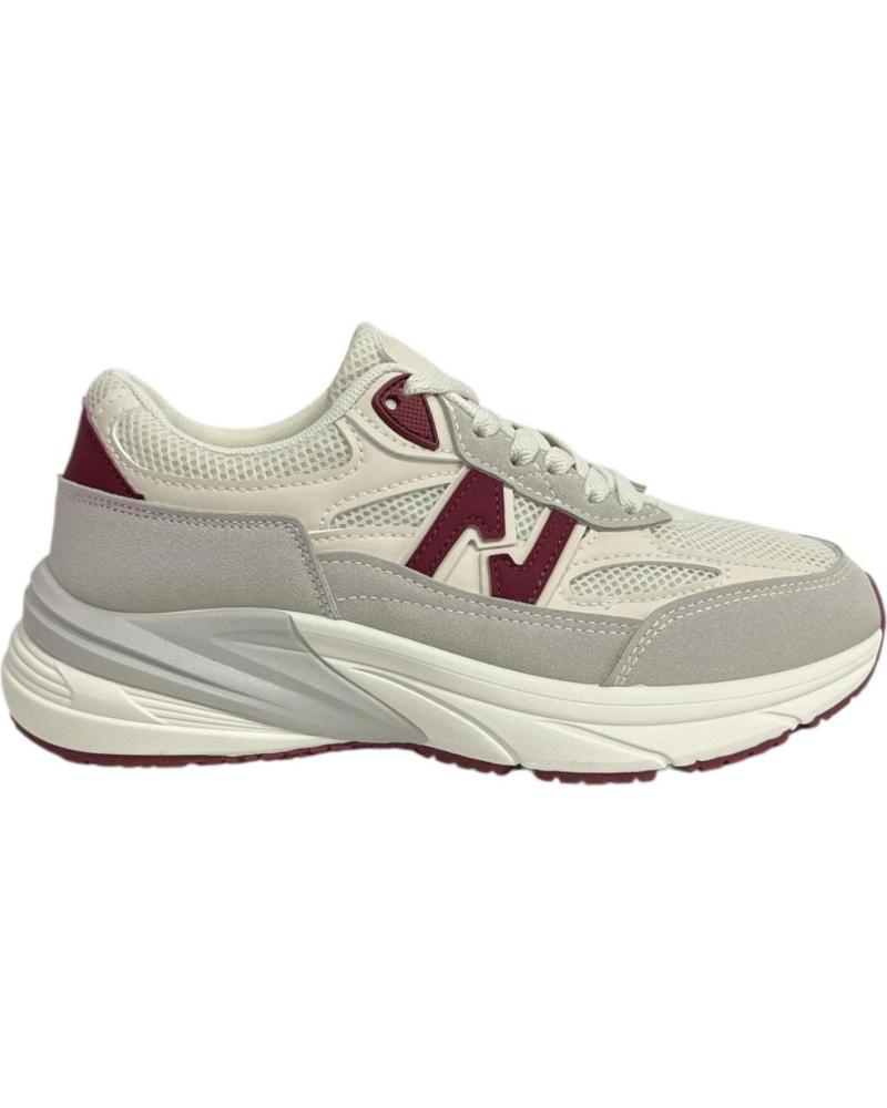 SCARPE CASUAL CALZADOSONIA SPORTIVE ISPIRAZIONE NB BORDEAUX DONNA BURDEOS