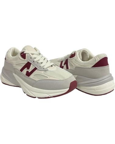 SCARPE CASUAL CALZADOSONIA SPORTIVE ISPIRAZIONE NB BORDEAUX DONNA BURDEOS