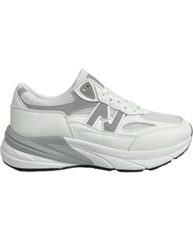 SCARPE CASUAL CALZADOSONIA SPORTIVE ISPIRAZIONE NB BIANCO DONNA BLANCO
