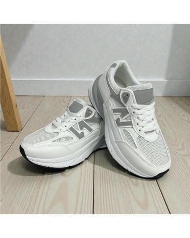 SCARPE CASUAL CALZADOSONIA SPORTIVE ISPIRAZIONE NB BIANCO DONNA BLANCO