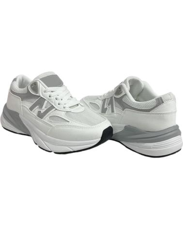 SCARPE CASUAL CALZADOSONIA SPORTIVE ISPIRAZIONE NB BIANCO DONNA BLANCO