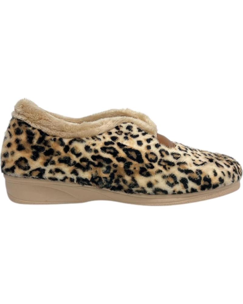 CALZADOMANIA ZAPATILLA CERRADA PRINT CAMEL