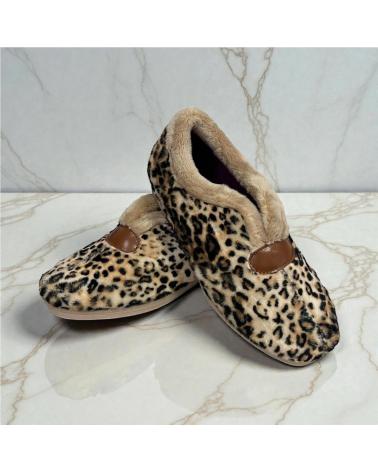 CALZADOMANIA ZAPATILLA CERRADA PRINT CAMEL