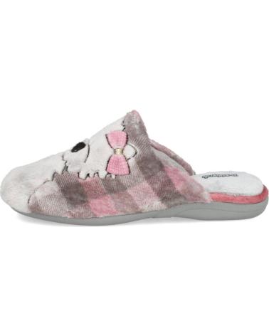 DEVALVERDE 263 ZAPATILLAS DE CASA MUJER GRIS