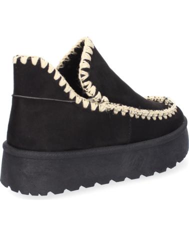 PUNTOSALAO ESKIMO STYLE ANKLE BOOTS WOMEN VRA-1192 BLACK VARIOS COLORES