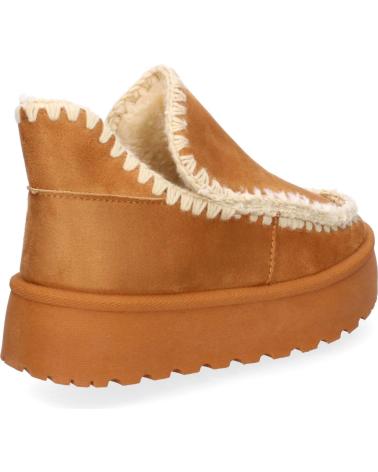 PUNTOSALAO SHEARLING STYLE ANKLE BOOTS WOMEN LEATHER VRA-1192 VARIOS COLORES