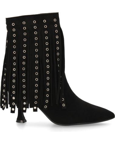 PUNTOSALAO ANKLE BOOTS KITTEN HEEL WOMEN FRINGES AND STUDS VRA-1192 VARIOS COLORES