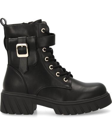 PUNTOSALAO MILITARY STYLE BUCKLE BOOTS WOMEN BLACK 2538 VARIOS COLORES