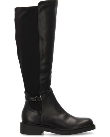 PUNTOSALAO HIGH BOOTS WOMEN LOW HEEL ELEGANT DB-555 BLACK VARIOS COLORES