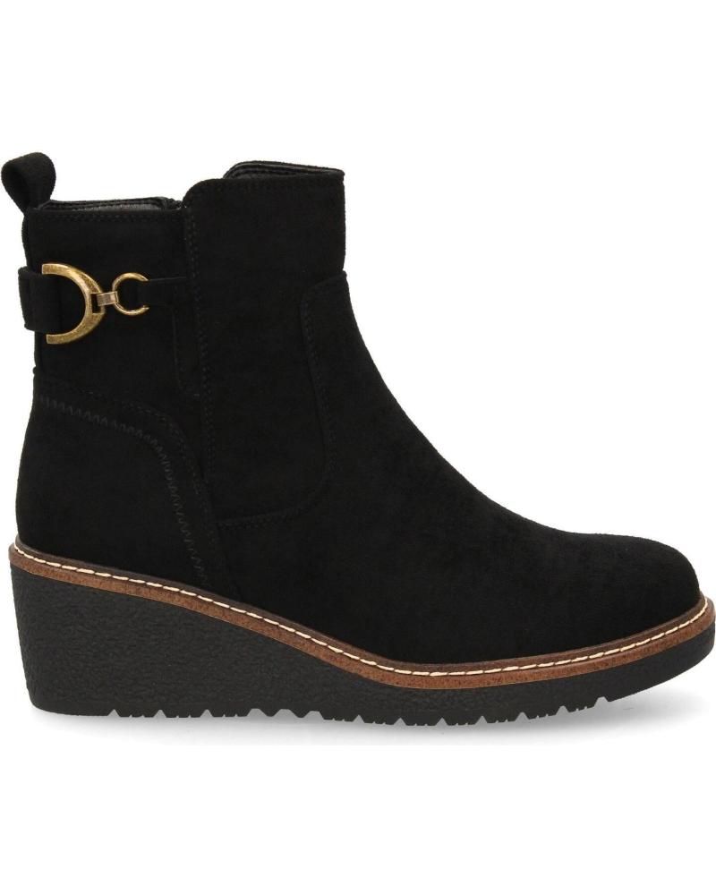 BOTTINES ÉLÉGANTES PUNTOSALAO FEMME AVEC TALON COMPENSÉ NOIR VARIOS COLORES