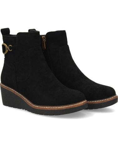 BOTTINES ÉLÉGANTES PUNTOSALAO FEMME AVEC TALON COMPENSÉ NOIR VARIOS COLORES