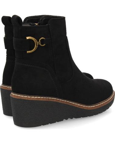 BOTTINES ÉLÉGANTES PUNTOSALAO FEMME AVEC TALON COMPENSÉ NOIR VARIOS COLORES