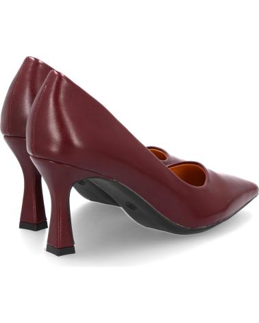ZAPATOS ELEGANTES PUNTOSALAO TACÓN FINO MODELO YG888 MUJER BURDEOS VARIOS COLORES