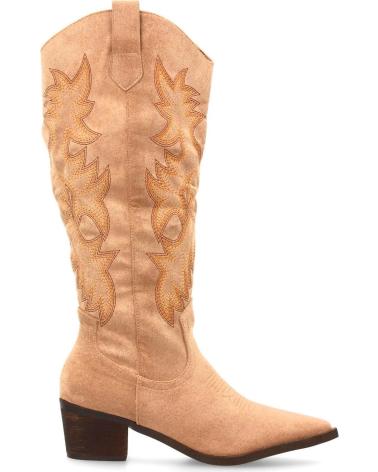 BOTTES WESTERN PUNTOSALAO HAUT TIGE TALON MOYEN BRODÉS FEMME VARIOS COLORES