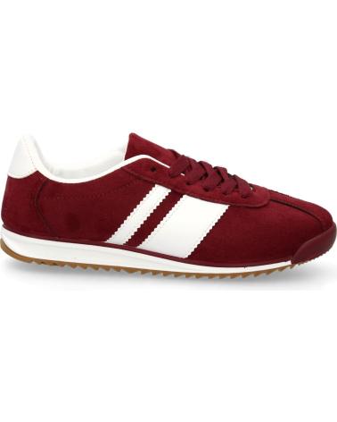 PUNTOSALAO BASKETS PLATES FEMME MODÈLE X2502 ROUGE VARIOS COLORES