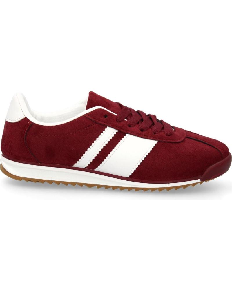 PUNTOSALAO BASKETS PLATES FEMME MODÈLE X2502 ROUGE VARIOS COLORES