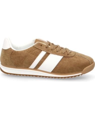 PUNTOSALAO BASKETS PLATES FEMME MODÈLE X2502 KAKI VARIOS COLORES