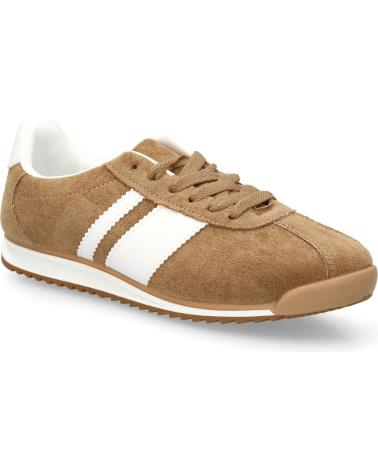 PUNTOSALAO BASKETS PLATES FEMME MODÈLE X2502 KAKI VARIOS COLORES