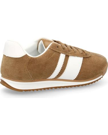 PUNTOSALAO BASKETS PLATES FEMME MODÈLE X2502 KAKI VARIOS COLORES