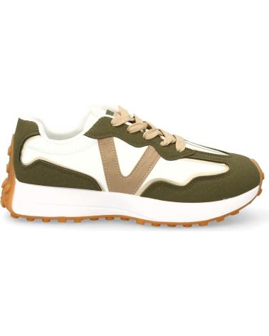 TÊNIS CASUAL ESPORTIVO FEMININO PUNTOSALAO SL-762 VERDE VARIOS COLORES