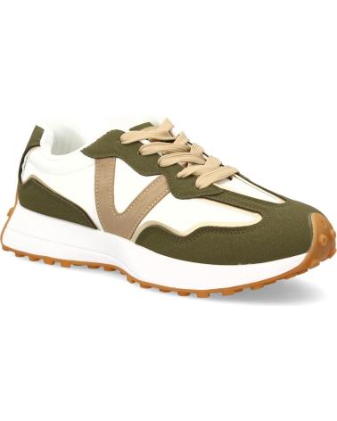 BASKETS CASUAL FEMME PUNTOSALAO SL-762 VERT VARIOS COLORES