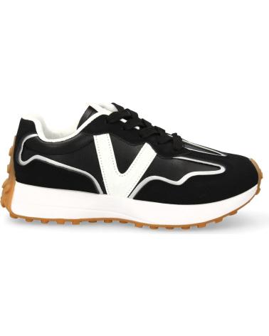 TÊNIS CASUAL ESPORTIVO FEMININO PUNTOSALAO SL-762 PRETO VARIOS COLORES