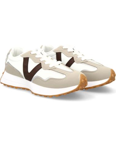 BASKETS CASUAL PUNTOSALAO SL-762 FEMME GRIS VARIOS COLORES