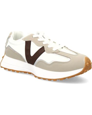 BASKETS CASUAL PUNTOSALAO SL-762 FEMME GRIS VARIOS COLORES