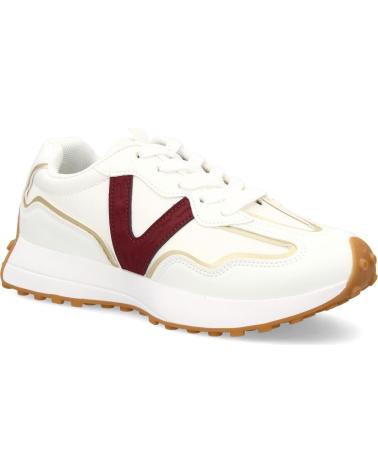 BASKETS CASUAL PUNTOSALAO SL-762 FEMME BORDEAUX VARIOS COLORES