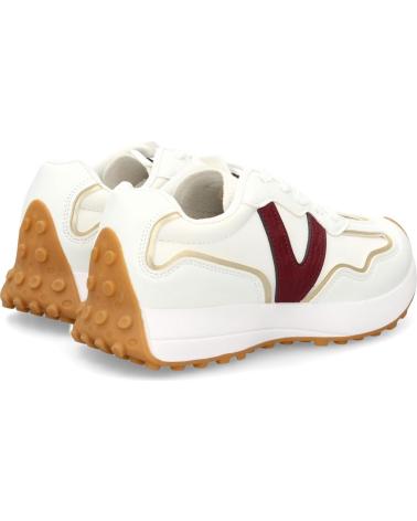 BASKETS CASUAL PUNTOSALAO SL-762 FEMME BORDEAUX VARIOS COLORES
