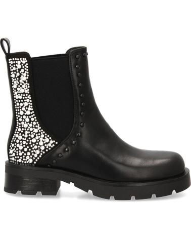 PUNTOSALAO BOTAS CHELSEA PLANAS TACHUELAS DE MUJER COLOR NEGRO 52097 VARIOS COLORES