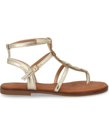 SANDALIAS PLANAS GLADIADOR PUNTOSALAO MUJER W-5290 DORADAS VARIOS COLORES