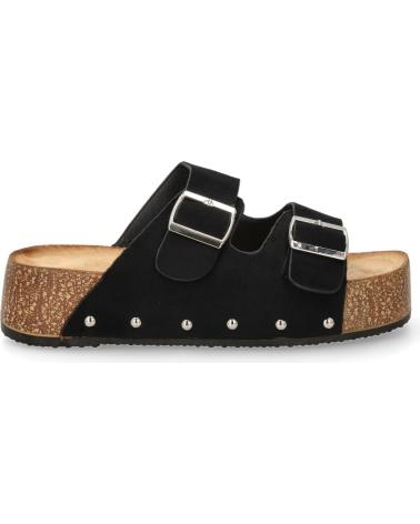 SANDALIAS DE PLATAFORMA ANATÓMICAMENTE CÓMODAS PUNTOSALAO MUJER W-5290 NEGRAS VARIOS COLORES
