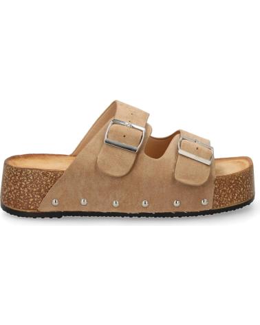 SANDALIAS DE PLATAFORMA ANATÓMICAS PUNTOSALAO MUJER W-5290 KAKI VARIOS COLORES