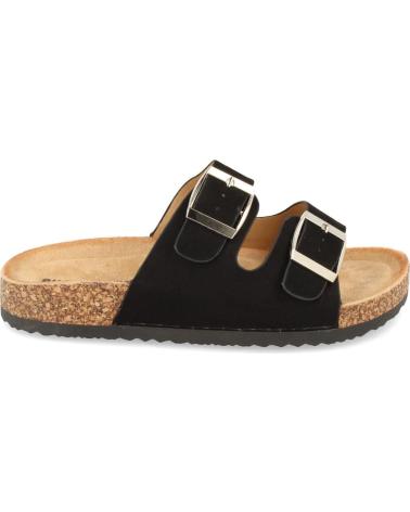 SANDALIAS PUNTOSALAO PLANAS ANATÓMICAS MUJER NEGRO VARIOS COLORES