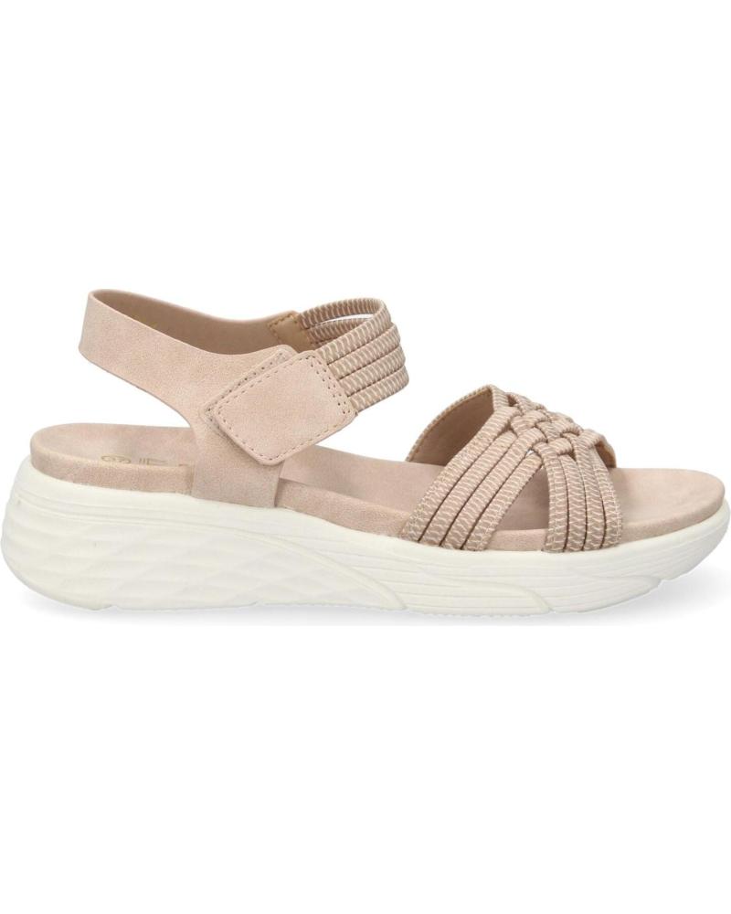 PUNTOSALAO SANDALIAS PLANAS DE MUJER COMODAS COLOR NUDE NS-5150 VARIOS COLORES