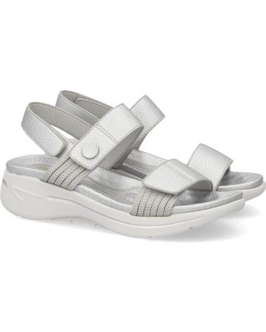 PUNTOSALAO SANDALIAS PLATEADAS PLANAS DE MUJER COMODAS HLS-0692 VARIOS COLORES